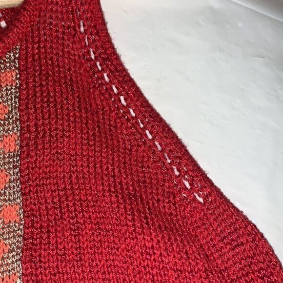 Lucky Brand Crochet Style Tank Top Sz Small - Picture 6 of 12